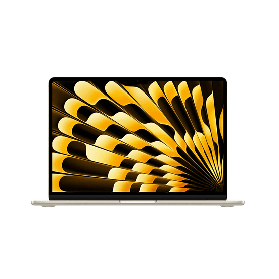 13-INCH MACBOOK AIR: APPLE M3 CHIP WITH 8-CORE CPU AND 10-CORE GPU, 16GB, 512GB SSD - STARLIGHT